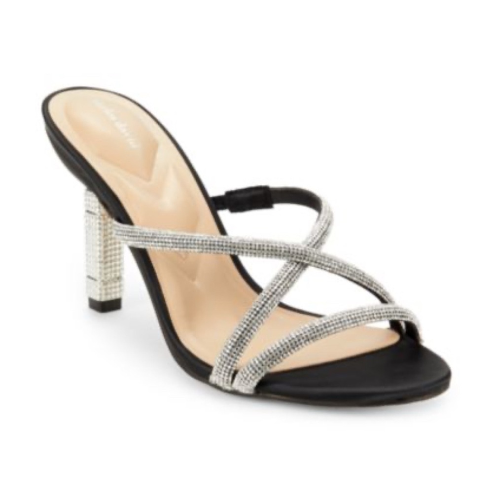 Charles David Rhinestone Embellished Sandals Size: 8 🆕 💎💧💦🦋